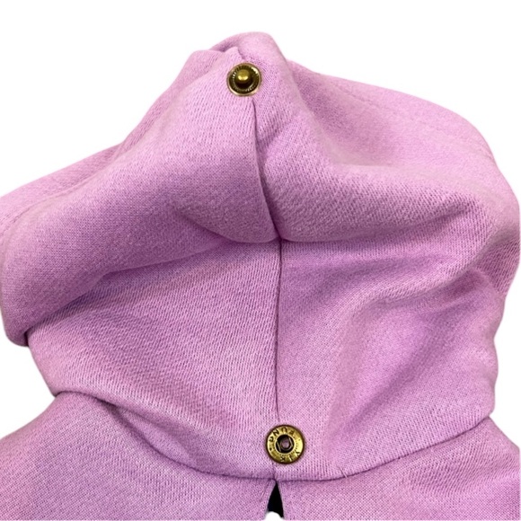 Life is good - ‘Hoodie - purple flower’ dog hoodie. SZ: XS,S,M. NWT - Picture 3 of 4